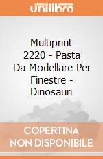 Multiprint 2220 - Pasta Da Modellare Per Finestre - Dinosauri gioco di Multiprint