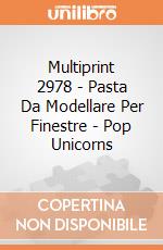 Multiprint 2978 - Pasta Da Modellare Per Finestre - Pop Unicorns gioco di Multiprint