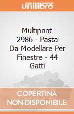 Multiprint 2986 - Pasta Da Modellare Per Finestre - 44 Gatti gioco di Multiprint