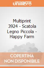 Multiprint 3924 - Scatola Legno Piccola - Happy Farm gioco di Multiprint