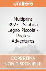 Multiprint 3927 - Scatola Legno Piccola - Pirates Adventures gioco di Multiprint