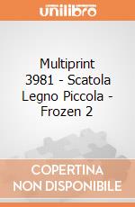 Multiprint 3981 - Scatola Legno Piccola - Frozen 2 gioco di Multiprint