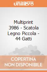 Multiprint 3986 - Scatola Legno Piccola - 44 Gatti gioco di Multiprint