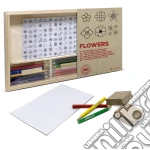 Multiprint 74941 - Scatola Legno Media - Fiori giochi