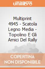 Multiprint 4945 - Scatola Legno Media - Topolino E Gli Amici Del Rally gioco di Multiprint