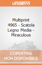 Multiprint 4965 - Scatola Legno Media - Miraculous gioco di Multiprint
