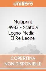 Multiprint 4983 - Scatola Legno Media - Il Re Leone gioco di Multiprint