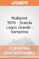 Multiprint 5970 - Scatola Legno Grande - Vampirina gioco di Multiprint