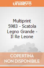 Multiprint 5983 - Scatola Legno Grande - Il Re Leone gioco di Multiprint