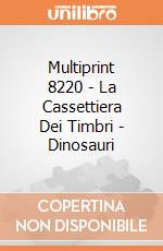 Multiprint 8220 - La Cassettiera Dei Timbri - Dinosauri gioco di Multiprint