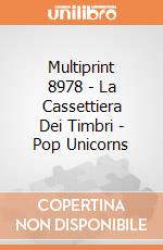 Multiprint 8978 - La Cassettiera Dei Timbri - Pop Unicorns gioco di Multiprint