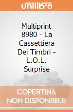 Multiprint 8980 - La Cassettiera Dei Timbri - L.O.L. Surprise gioco di Multiprint