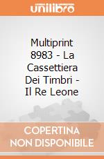 Multiprint 8983 - La Cassettiera Dei Timbri - Il Re Leone gioco di Multiprint