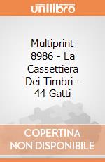 Multiprint 8986 - La Cassettiera Dei Timbri - 44 Gatti gioco di Multiprint