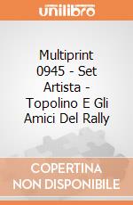 Multiprint 0945 - Set Artista - Topolino E Gli Amici Del Rally gioco di Multiprint