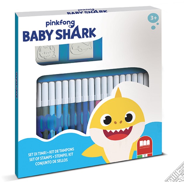 Multiprint 86995 - 18 Pennarelli - Baby Shark gioco
