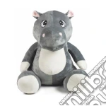 Decar: Ippopotamo Seduto H55cm - Imbottitura Materiale 100% Riciclato giochi