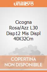 Cicogna Rosa/Azz L30 Disp12 Mis Displ 40X32Cm giochi