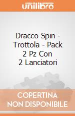 Dracco Spin - Trottola - Pack 2 Pz Con 2 Lanciatori gioco