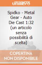 Spidko - Metal Gear - Auto Die Cast 1:32 (un articolo senza possibilità di scelta) gioco