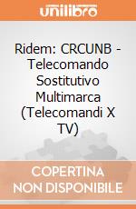 Ridem: CRCUNB - Telecomando Sostitutivo Multimarca (Telecomandi X TV) giochi
