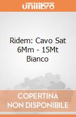 Ridem: Cavo Sat 6Mm - 15Mt Bianco giochi