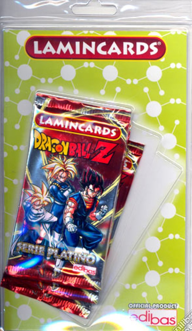 Dragonball Z Platino Lamincards 108pz gioco di CAR