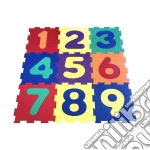 Bidibimbi - Tappetone Puzzle Da 9 Pz.Numeri Staccabili, 9 Mattonelle giochi