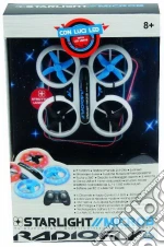 Radiofly - Starlight Microb//11Rc 2.4 Ghz, 8 Funzioni,Fermoposizione,Decollo/Atterraggio Assistiti, 3 Velocit?, Funzione Flipluci Led Nei 4 Rotori giochi