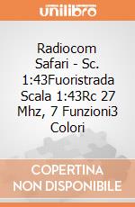 Radiocom Safari - Sc. 1:43Fuoristrada Scala 1:43Rc 27 Mhz, 7 Funzioni3 Colori giochi