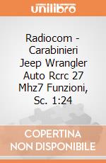 Radiocom - Carabinieri Jeep Wrangler Auto Rcrc 27 Mhz7 Funzioni, Sc. 1:24 giochi