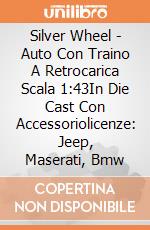 Silver Wheel - Auto Con Traino A Retrocarica Scala 1:43In Die Cast Con Accessoriolicenze: Jeep, Maserati, Bmw giochi