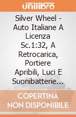 Silver Wheel - Auto Italiane A Licenza Sc.1:32, A Retrocarica, Portiere Apribili, Luci E Suonibatterie Incluse giochi