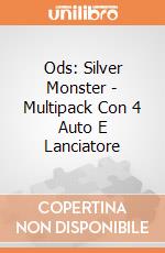 Ods: Silver Monster - Multipack Con 4 Auto E Lanciatore giochi