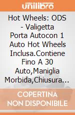 Hot Wheels: ODS - Valigetta Porta Autocon 1 Auto Hot Wheels Inclusa.Contiene Fino A 30 Auto,Maniglia Morbida,Chiusura Di Sicurezza. giochi