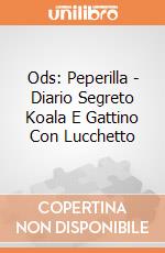 Ods: Peperilla - Diario Segreto Koala E Gattino Con Lucchetto giochi