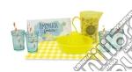 Maisonelle - Aperisummer Set Limonate E Spremute11 Pz: 4 Bicchieri, Caraffa, Cannucce, Spremiagrumi giochi