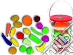 Maisonelle - Barattolo Frutta E Verdura20 Pezzi Misura H 20 Cm. Diam. 12 Cm. giochi