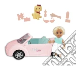 City Life - Mini Auto Cabrio Cm 21 Con Fashion Doll Cm 12 giochi