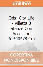 Ods: City Life - Villetta 3 Stanze Con Accessori 61*40*78 Cm giochi