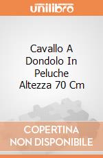 Cavallo A Dondolo In Peluche Altezza 70 Cm gioco