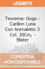 Teorema: Gogo - Carillon Luna Con Animaletto 3 Col. 20Cm, - Blister giochi