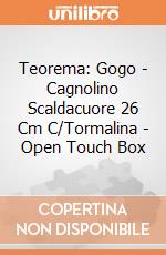 Teorema: Gogo - Cagnolino Scaldacuore 26 Cm C/Tormalina - Open Touch Box giochi