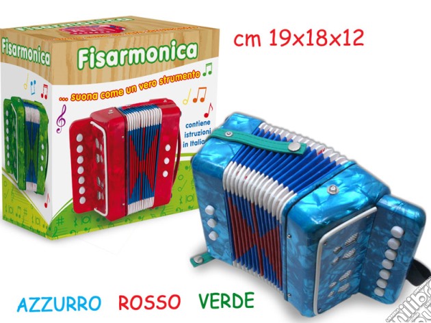 Teorema: Fisarmonica 7 Chiavi Lunghezza 18 Cm gioco