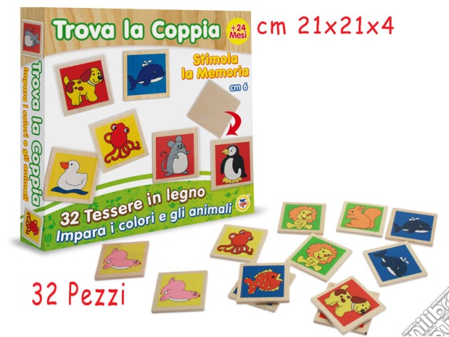 Trova La Coppia 32 Pz gioco