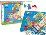 Teorema: Fatto Di Legno - Puzzle Scopri L'Europa 17 Pz 30X30X1 Cm