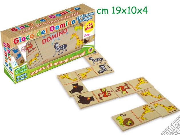 Domino Animali Della Savana 28 Pz gioco