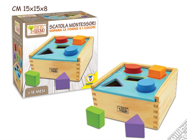 Fatto Di Legno - Scatola Montessori - Box gioco