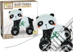Teorema: Fatto Di Legno - Baby Panda Trainabile 16 Cm H - Box giochi