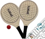 Teorema: Racchettoni Legno Forati 41x21 Cm Con Pallina 8 Mm giochi